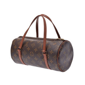 Louis Vuitton Monogram Papillon brown leather handbag